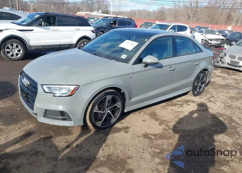 2020 Audi A3 Premium 45 Tfsi S Line Quattro S Tronic z USA, uszkodzony, nr VIN WAUBEGFF9LA105503